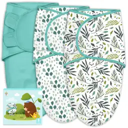 Cute Castle 3-Pack Baby Swaddle… — Photo 1