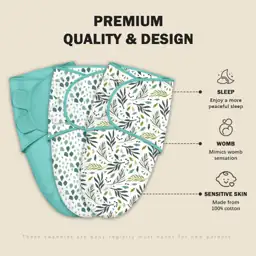 Cute Castle 3-Pack Baby Swaddle… — Photo 2