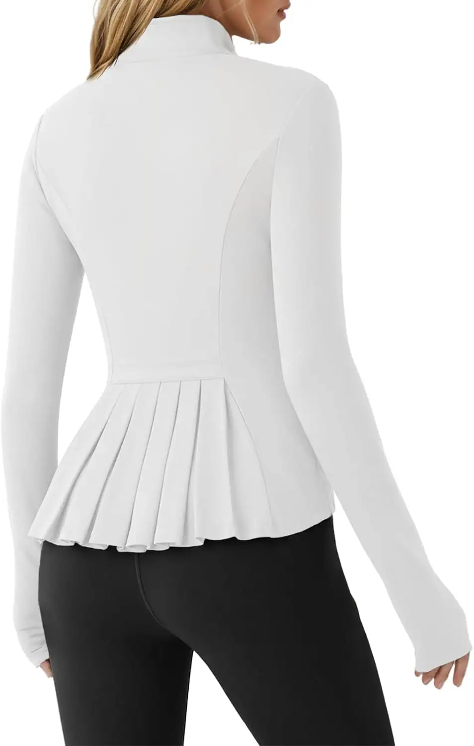 Fisoew Women's Zip-Up Workout Jacket… — Photo 1
