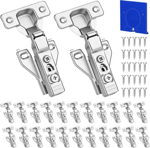 50 Pack 1/2" Overlay Soft-Close… — Photo 1