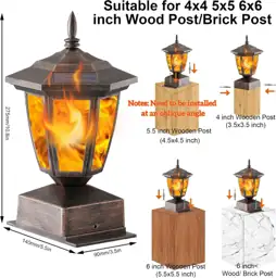 Dynaming 4 Pack Solar Flame… — Photo 2