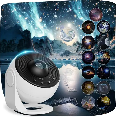 Galaxy Projector Night Light, 13-in-1… — Photo 1