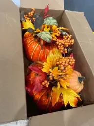 Fall Decor 2PCS Fake Pumpkin… — Photo 3