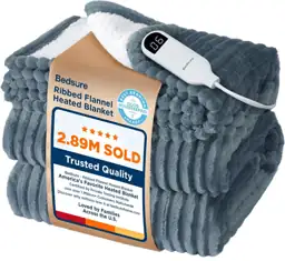 Bedsure GentleSoft Heated Blanket Throw… — Photo 1