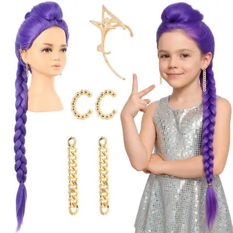 Kids 33 Inches Long Purple… — Photo 1
