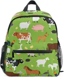 Fisyme Toddler Backpack Farm Animal… — Photo 1