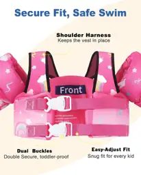 Toddler Floaties Kids Swim Vest… — Photo 2