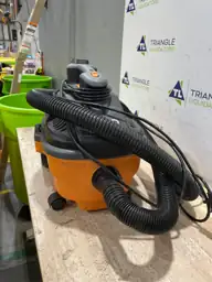 4-Gallon 5.0-HP Wet/Dry Shop Vacuum with Fine Dust Filter, Locking Hose ...