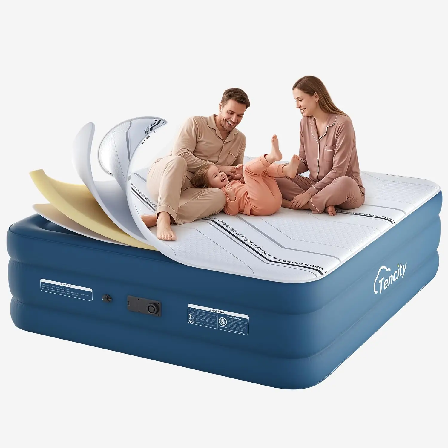 Tencity Fast Inflate AirBed Quiet,… — Photo 1