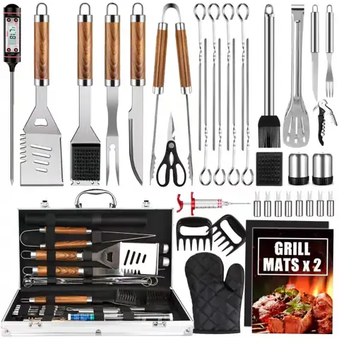 38-Piece BBQ Grill Tool Set… — Photo 1