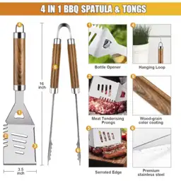 38-Piece BBQ Grill Tool Set… — Photo 2