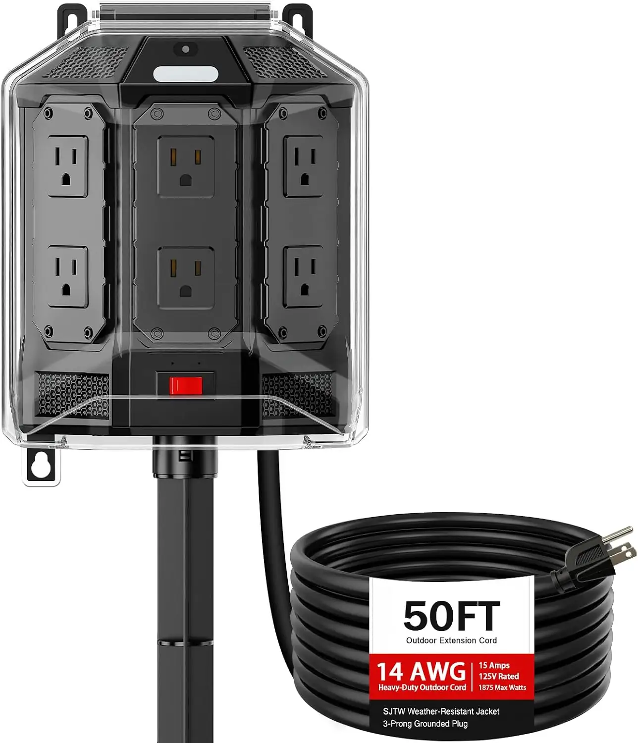 Outdoor Power Stake Waterproof with… — Photo 1