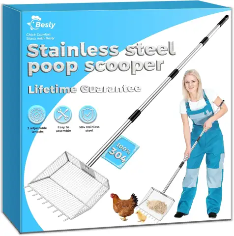 Chicken Poop Scooper & Rake… — Photo 1