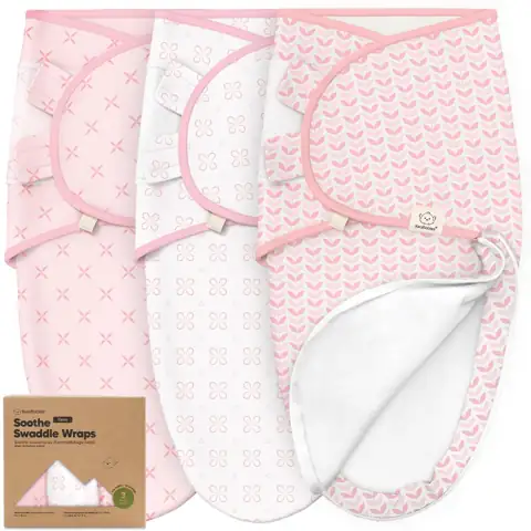 KeaBabies Newborn Swaddles with Zippers,… — Photo 1