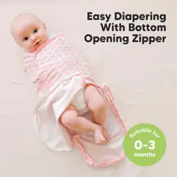 KeaBabies Newborn Swaddles with Zippers,… — Photo 2