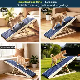 ZJSF Foldable Wooden Dog Ramp… — Photo 2