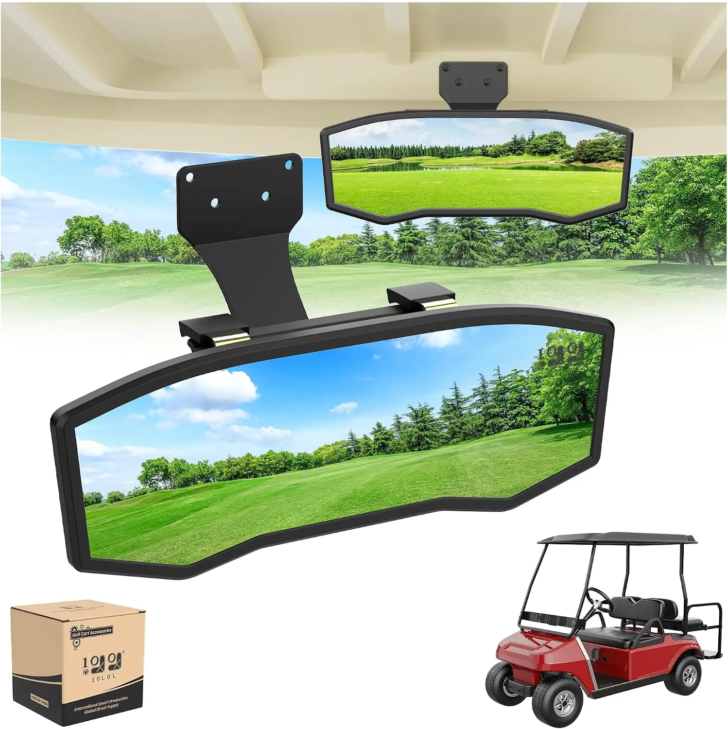 10L0L Golf Cart Rear View… — Photo 1