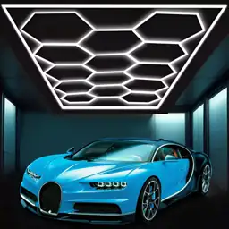 Hexagon Garage Lights 14-LED Hex… — Photo 1