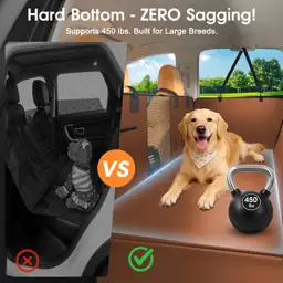 Hard Bottom Dog Car Seat… — Photo 2