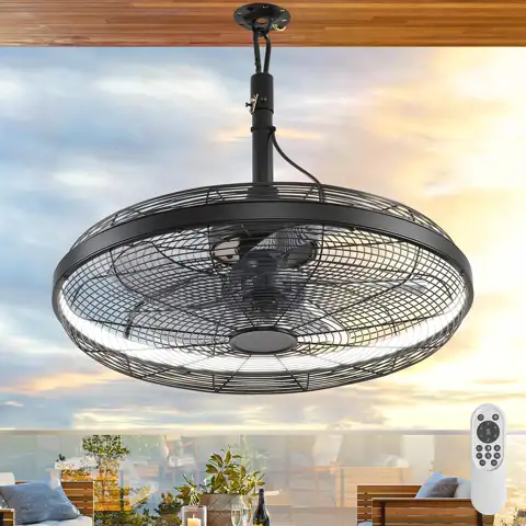 AHAWILL Outdoor Ceiling Fans with… — Photo 1