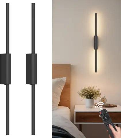 23.6In Battery Operated Wall Sconces… — Photo 1