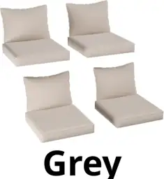 Aoxun 4-Piece Replacement Cushions for… — Photo 1