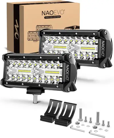 NAOEVO 7 Inch LED Light… — Photo 1