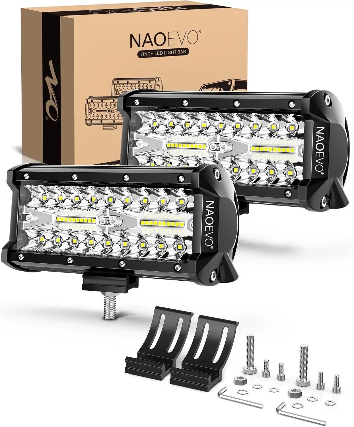 NAOEVO 7 Inch LED Light… — Photo 1