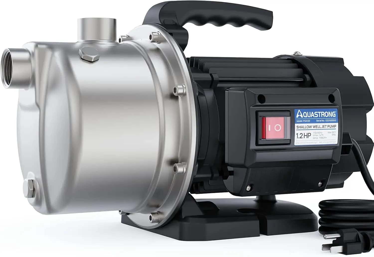 Aquastrong 115V Shallow-Well Garden Pump,… — Photo 1