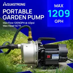 Aquastrong 115V Shallow-Well Garden Pump,… — Photo 2
