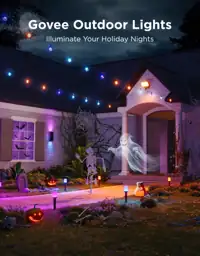Govee Outdoor Cylinder Pathway Lights,… — Photo 2