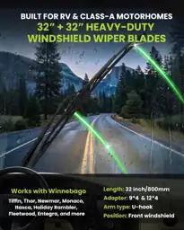 32" RV Windshield Wiper Blades… — Photo 2