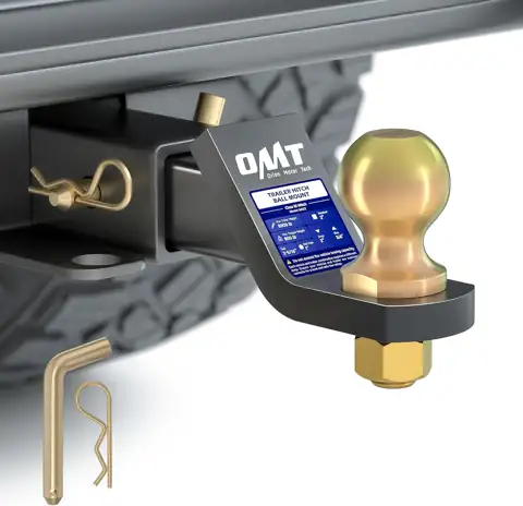 OMT Trailer Hitch Ball Mount,… — Photo 1
