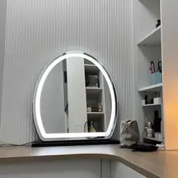 HJXGQJM Oval Vanity Mirror with… — Photo 2