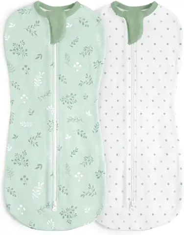 Baby Swaddle 0-2M, Cotton Arm-In… — Photo 1