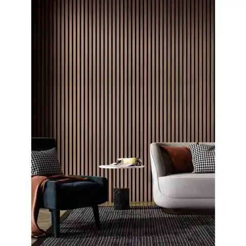Art3d Walnut Wood Slat Acoustic… — Photo 1