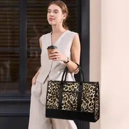 LOVEVOOK Laptop Tote Bag for… — Photo 2