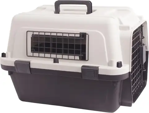 Plastic Dog/Cat Crate Portable Travelling… — Photo 1