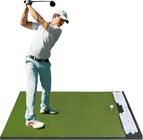 Golf Hitting Mat with Ball… — Photo 1
