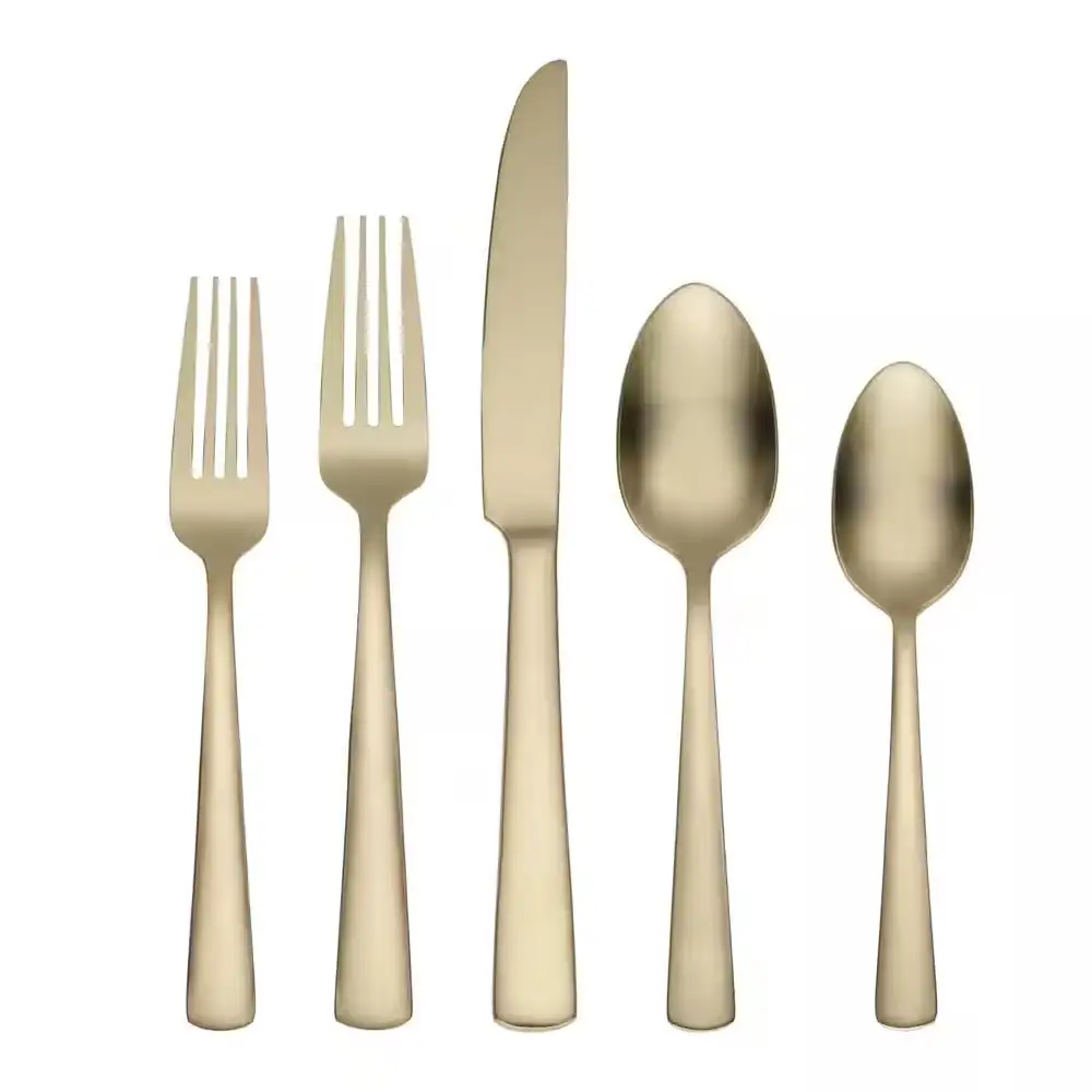 Aptitude 20-Piece Champagne 18/0-Stainless Steel… — Photo 1