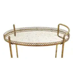 35 in. H Gold Rolling… — Photo 2