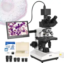 HSL 8in LCD Trinocular Microscope,… — Photo 1