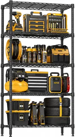 M MZG 5-Shelf Wire Garage… — Photo 1