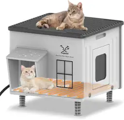 Indestructible Heated Cat House for… — Photo 1