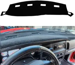 Black Dashboard Cover Mat Compatible… — Photo 1