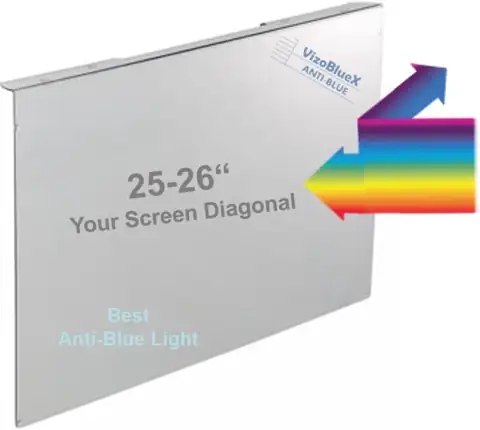 VizoBlueX 25-26 inch Anti-Blue Light… — Photo 1