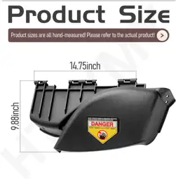 7600147YP Side Discharge Deflector Chute… — Photo 2