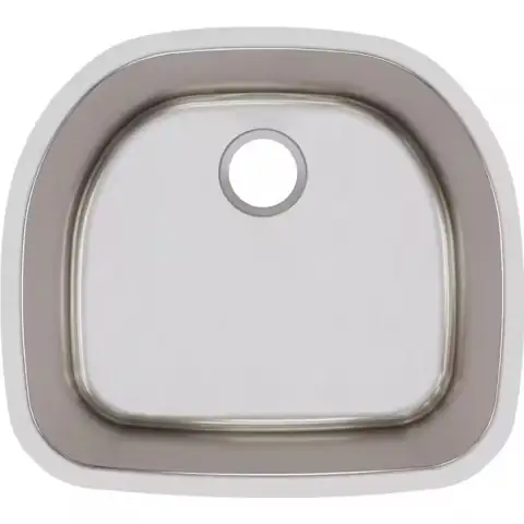 Lustertone 24 in. Undermount Single… — Photo 1