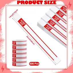 AmazingSpark 600 Pcs Red Allergy… — Photo 2