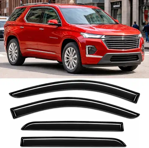Tape-On Rain Guards for Chevrolet… — Photo 1